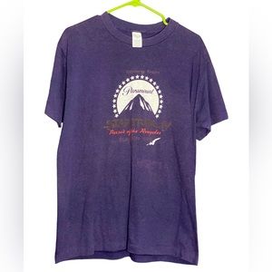 Vintage 1986 RARE Star Trek Promo Tee Shirt.